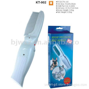 Electronic pet brush